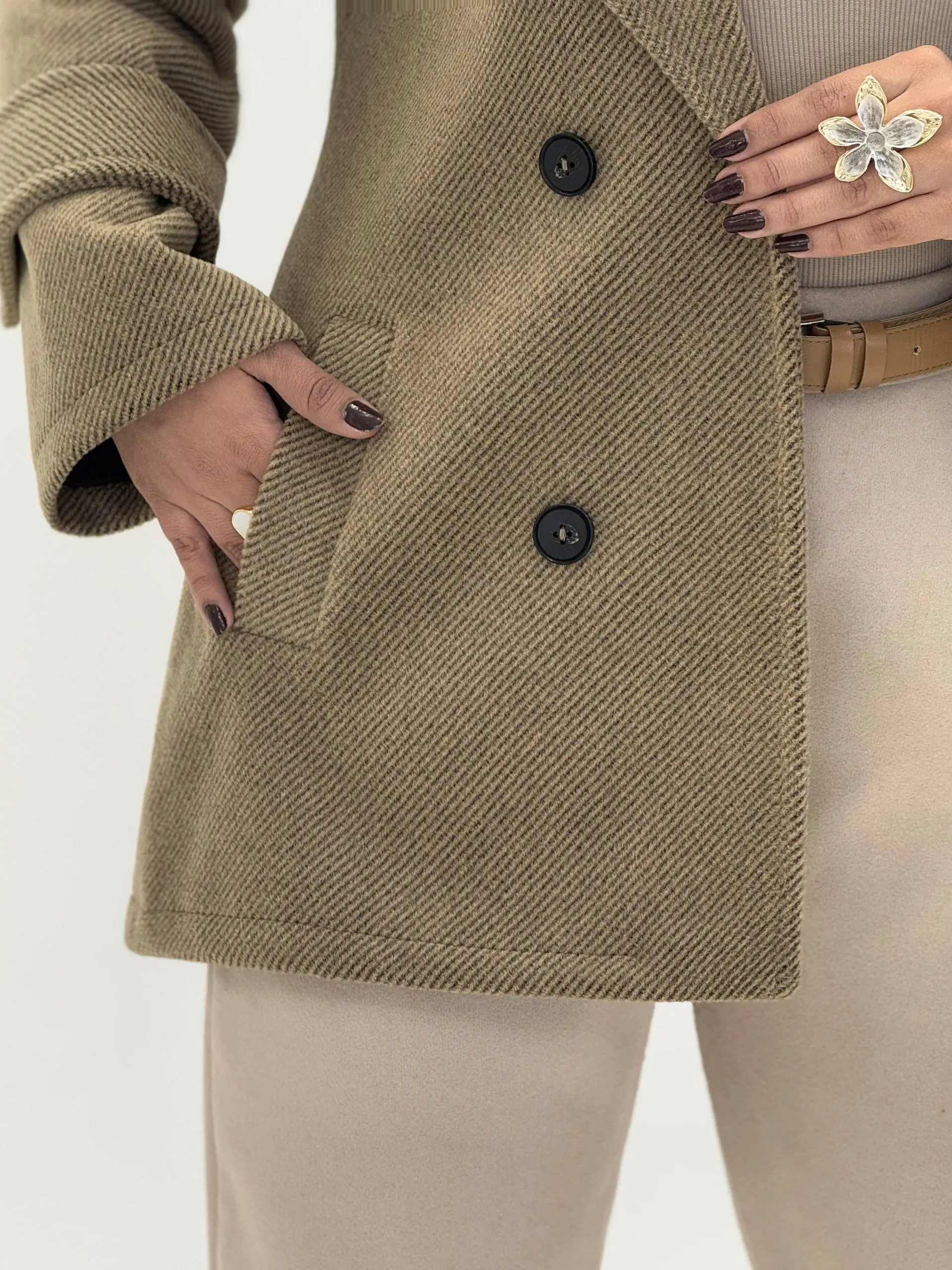 3676-پالتو آستردار مانیسا